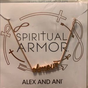 Alex and Ani Rose Gold Necklace